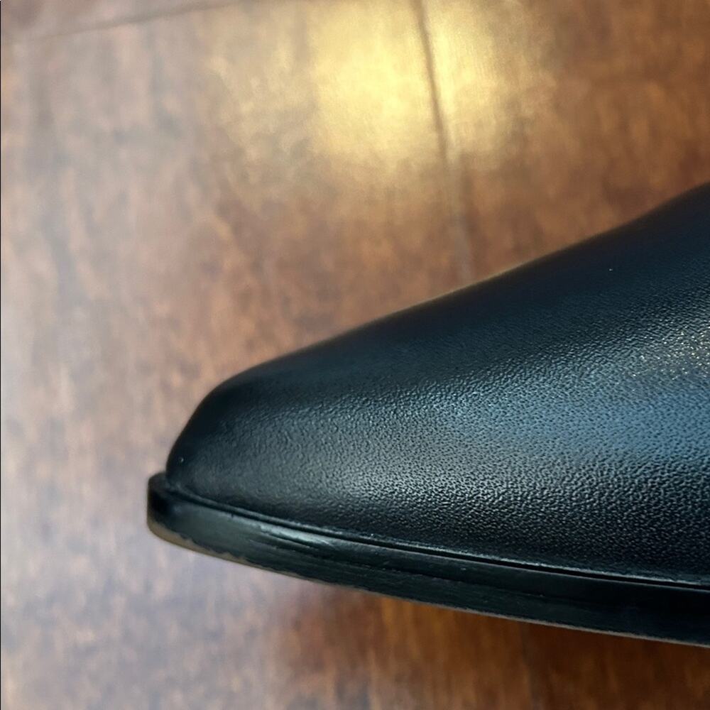 Frankie4 “Nina” Black Leather Pointed Toe Ankle Boots, Size 11 - Picture 5 of 15